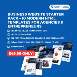 HTML Website Template Bundle (10 Pack)